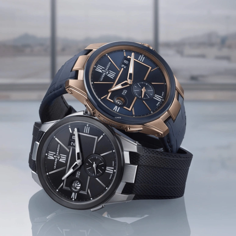 Ulysse Nardin,Blast 42mm,42mm,Stainless Steel,Blue,Automatic,Day,Dule Time,243,243-20-3/43