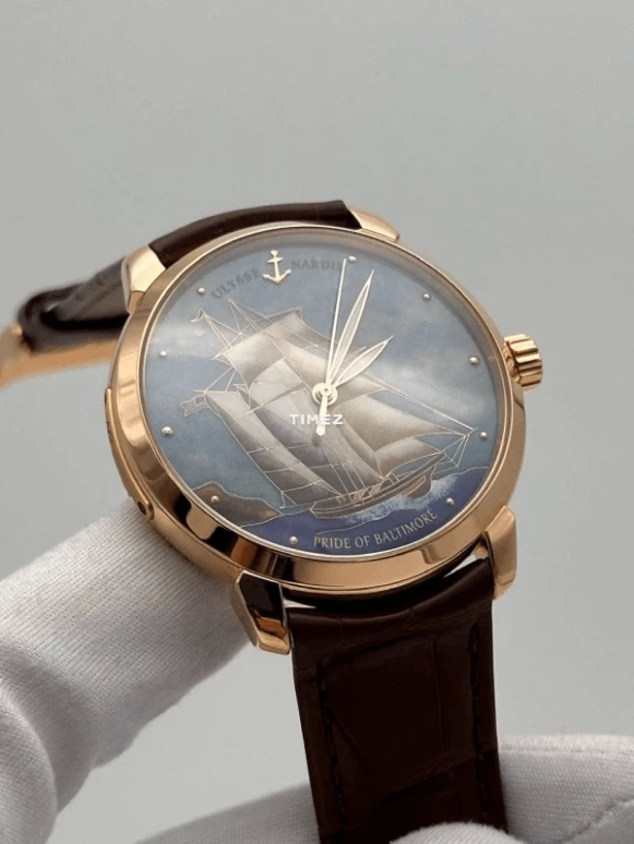 Ulysse Nardin,Classico 40mm,40mm,Rose Gold,Multi-Color,Automatic,42hours,In-house Caliber,8156,8156-111-2/BALT