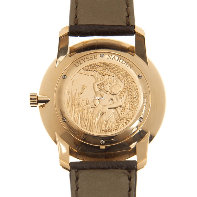Ulysse Nardin,Classico 39mm,39mm,Rose Gold,Cream,Handwound,42hours,In-house Caliber,8206,8206-198-2/31