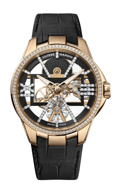 Ulysse Nardin,Blast 42mm,42mm,Rose Gold,Skeleton,Handwound,96hours,In-house Caliber,3716,3716-260B/02