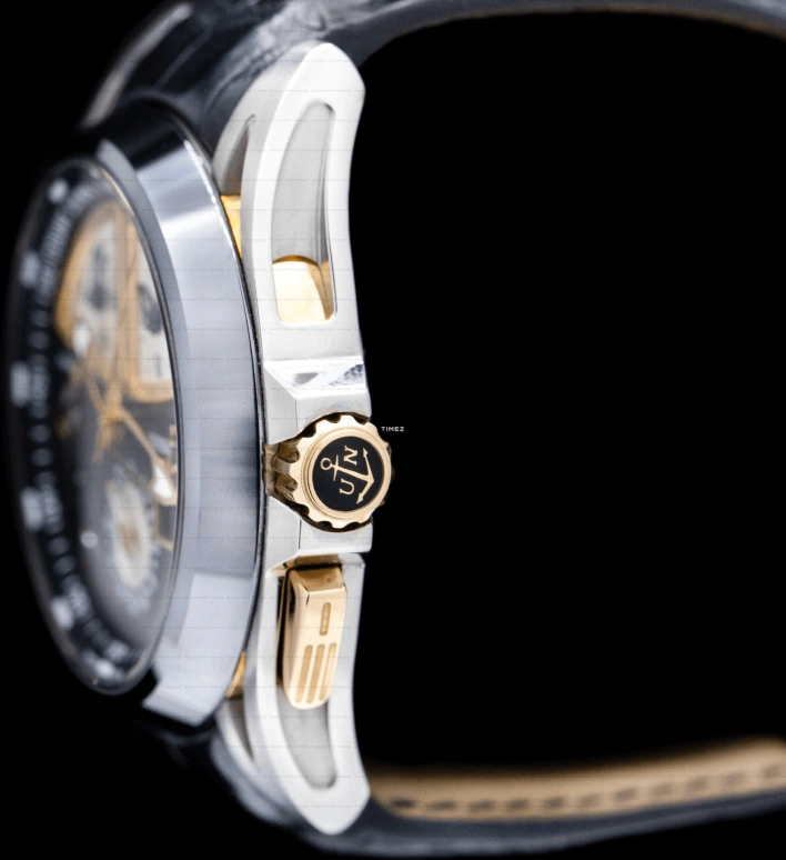 Ulysse Nardin,Other 44mm,44mm,Ceramic,Titanium Gold,Black,Automatic,Day,Dule Time,Function Selector,675,675-00