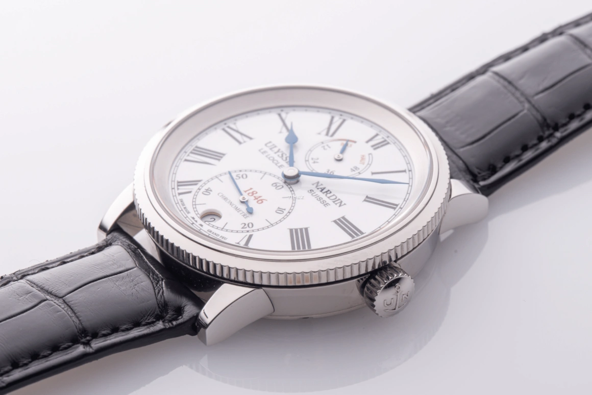 Ulysse Nardin,Marine 41mm,41mm,Stainless Steel,White,Automatic,Day,Power Reserve Indicator,1183,1183-900/EO