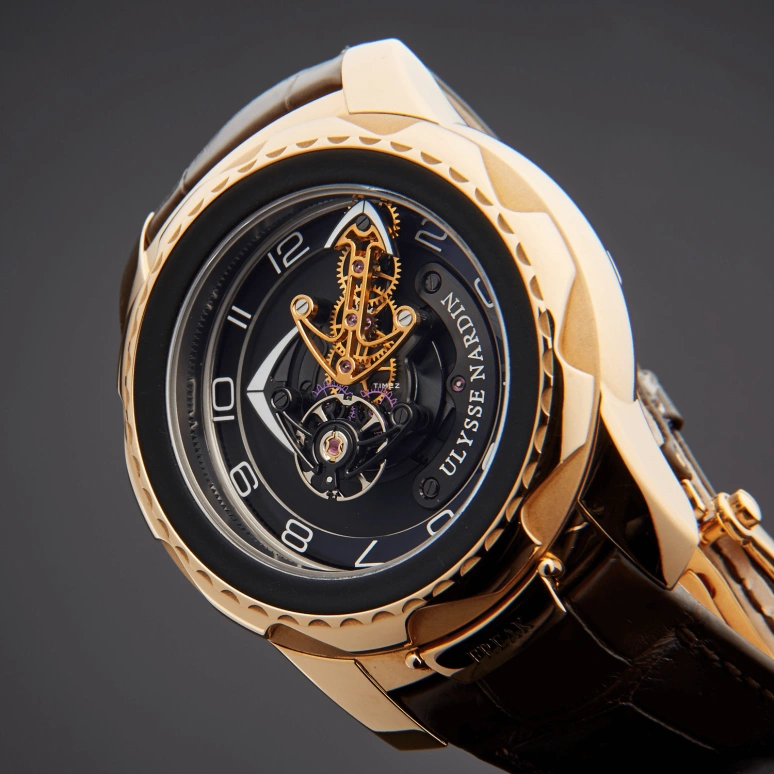 Ulysse Nardin,Freak 45mm,45mm,Rose Gold,Black,Handwound,Tourbillon,Carrousel,2056,2056-131