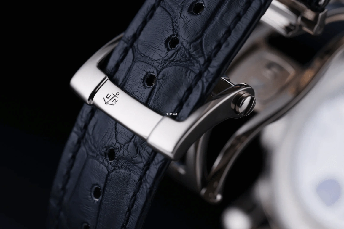 Ulysse Nardin,Sonata 42mm,42mm,White Gold,Blue,Automatic,Chronograph,Dule Time,Big Date,Alarm,42hours,In-house Caliber,670,670-88/213