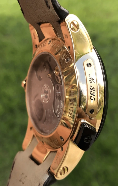 Ulysse Nardin,El Toro 43mm,43mm,Rose Gold,Ceramic,Brown,Automatic,Perpetual Calendar,Annual Calendar,Month,Date,In-house Caliber,Sapphire,Crystal Glass,322,322-00