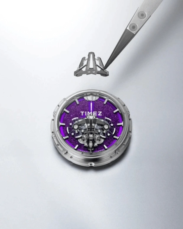 Ulysse Nardin,Freak 45mm,45mm,Titanium,Purple,Skeleton,Automatic,In-house Caliber,Sapphire,2513,2513-500LE-7A-WOS/3A