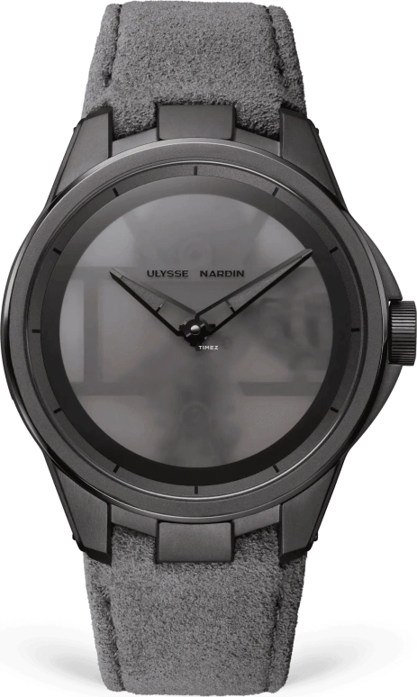 Ulysse Nardin,Blast 42mm,42mm,Titanium,Grey,Handwound,96hours,In-house Caliber,3713,3713-260LE-9A-SEVER/0A