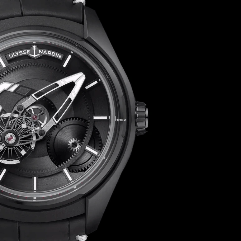 Ulysse Nardin,Freak 43mm,43mm,Titanium,Black,Automatic,72hours,In-house Caliber,2303,2303-270.2/BLACK
