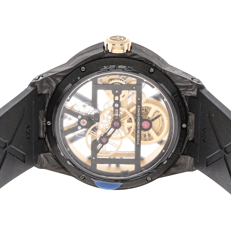 Ulysse Nardin,Other 43mm,43mm,Titanium Gold,Skeleton,Handwound,96hours,In-house Caliber,3715,3715-260-3/CARB