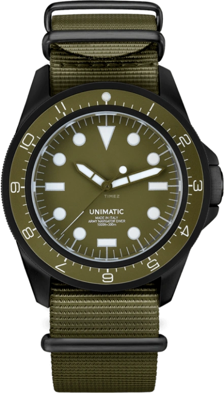 Unimatic,Modello Uno 41.50mm,41.50mm,Stainless Steel,Green,Automatic,41hours,Sapphire,U1,U1-DZN