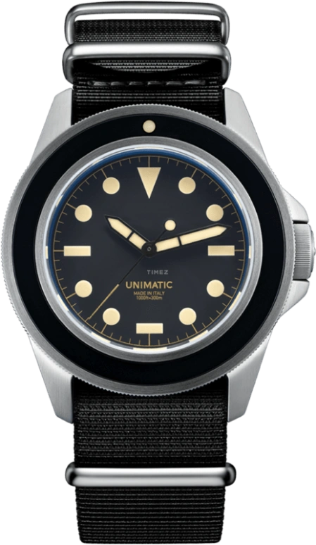 Unimatic,Modello Uno 41.50mm,41.50mm,Stainless Steel,Black,Automatic,41hours,Sapphire,U1,U1-B