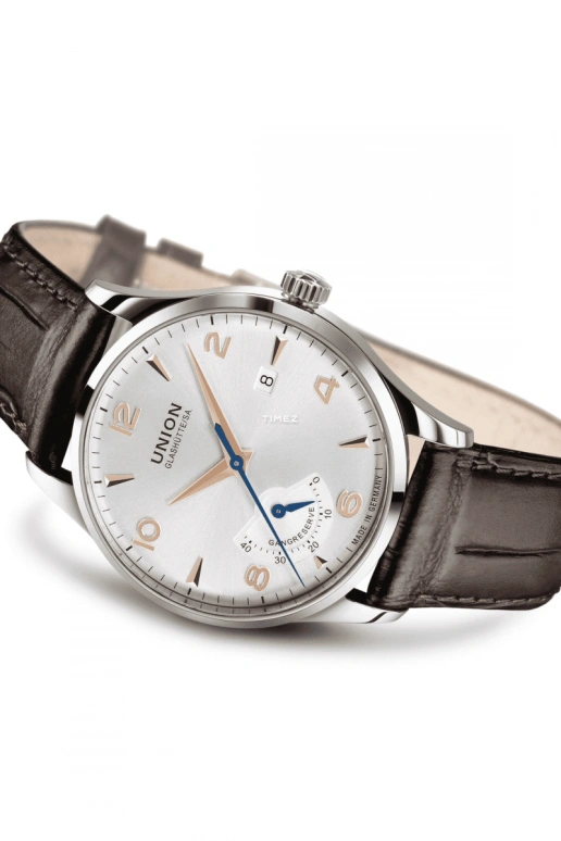 UNION,NORAMIS 40mm,40mm,Stainless Steel,Stainless Steel,Silver,Automatic,Day,Power Reserve Indicator,D005,D005.424.16.037.01