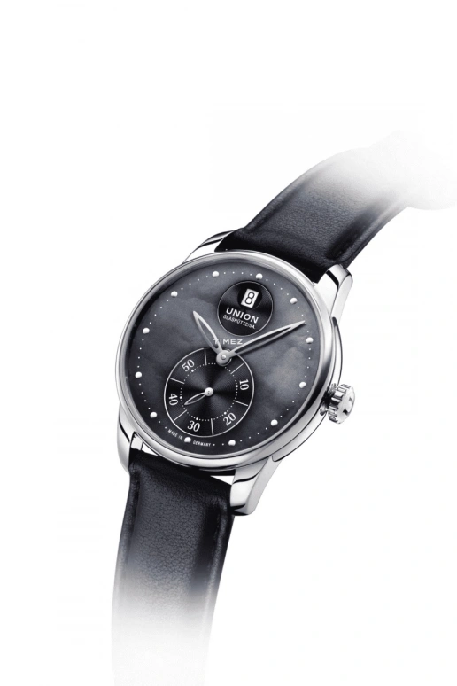 UNION,SERIS 36mm,36mm,Stainless Steel,Stainless Steel,Black,Automatic,Day,Sapphire,Glass,D013,D013.228.16.121.00