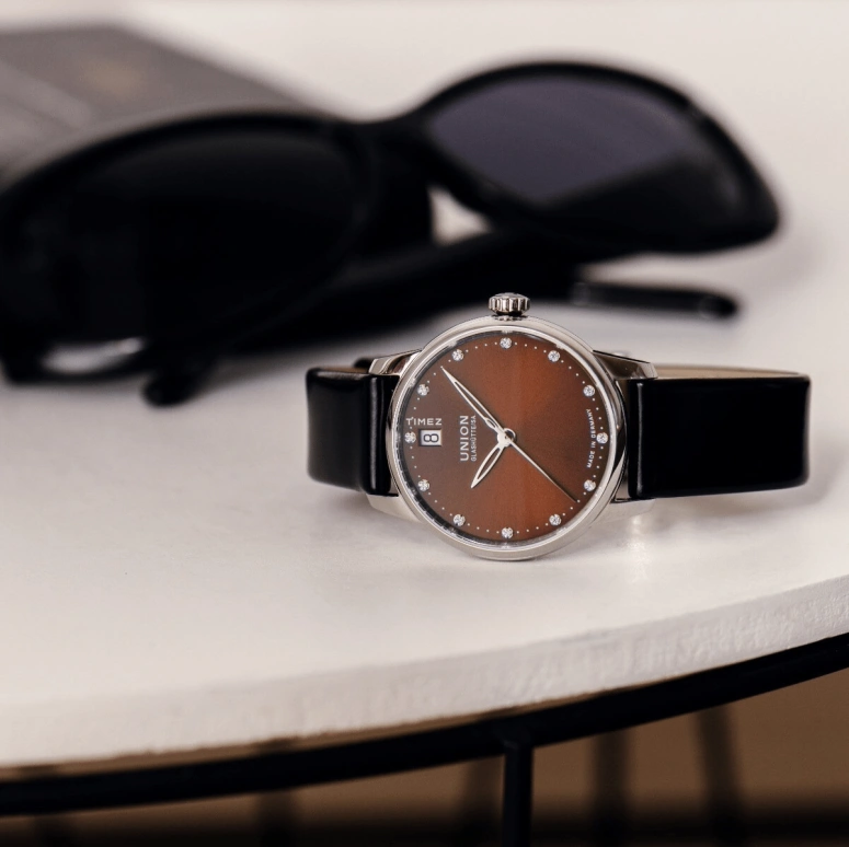 UNION,SERIS 33mm,33mm,Stainless Steel,Brown,Automatic,Day,60hours,D013,D013.207.11.296.00