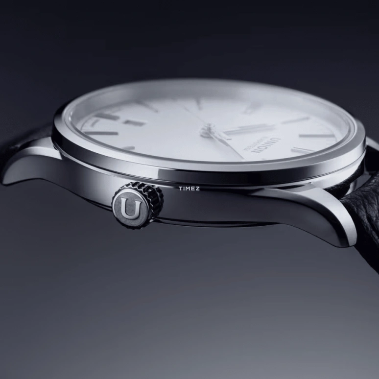 UNION,VIRO 39mm,39mm,Stainless Steel,White,Automatic,Day,60hours,D017,D017.407.16.031.00