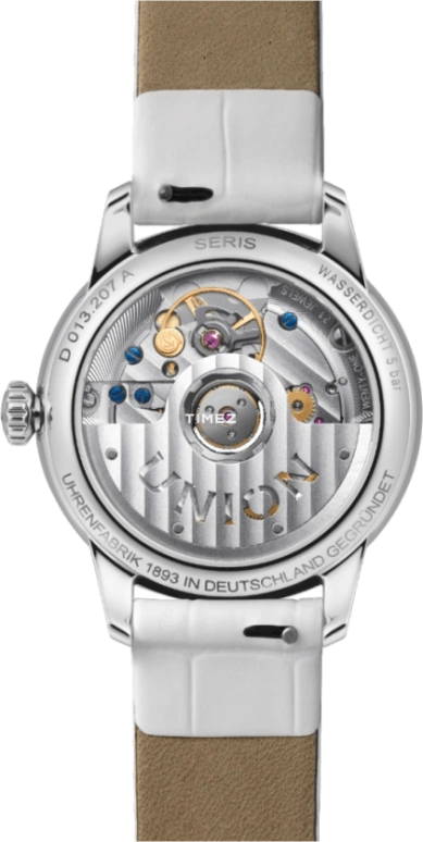 UNION,SERIS 33mm,33mm,Stainless Steel,Stainless Steel,Champagne,Automatic,Day,Sapphire,D013,D013.207.17.026.00
