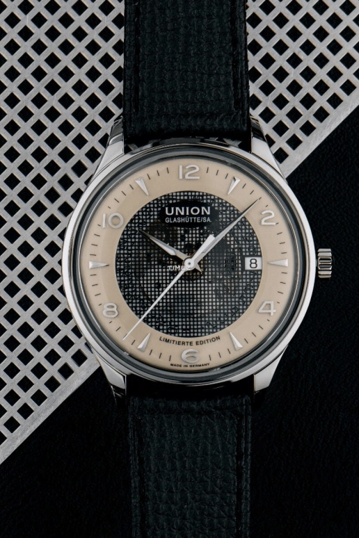UNION,NORAMIS 40mm,40mm,Stainless Steel,Stainless Steel,White,Automatic,Day,D012,D012.407.16.267.08