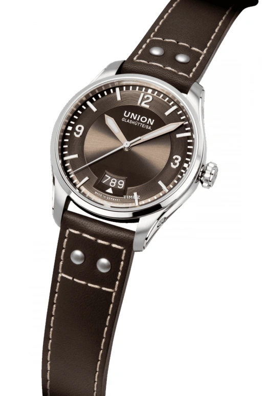 UNION,BELISAR 41mm,41mm,Stainless Steel,Stainless Steel,Grey,Automatic,Day,Sapphire,Crystal Glass,D002,D002.607.16.087.00