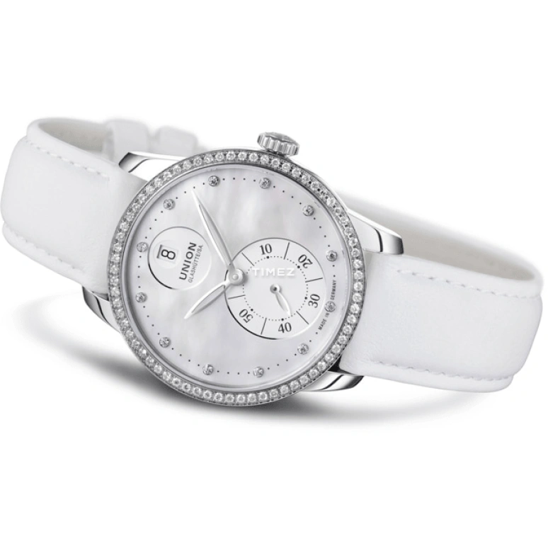 UNION,SERIS 36mm,36mm,Stainless Steel,Stainless Steel,White,Automatic,Day,Sapphire,D013,D013.228.66.116.00