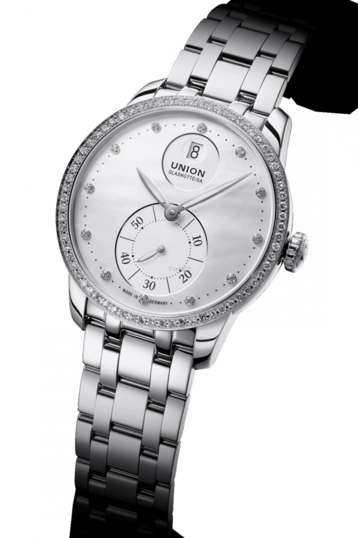 UNION,SERIS 36mm,36mm,Stainless Steel,Stainless Steel,White,Automatic,Day,Sapphire,D013,D013.228.61.116.00