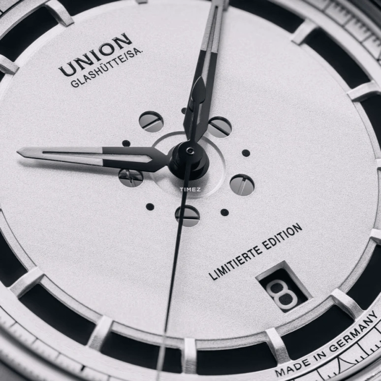 UNION,NORAMIS 40mm,40mm,Stainless Steel,Silver,Automatic,Day,60hours,D016,D016.407.16.030.08