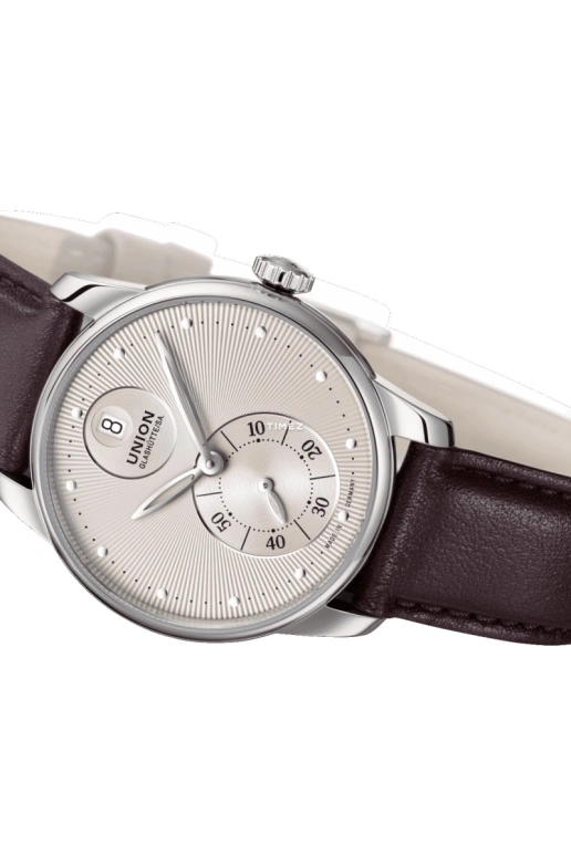 UNION,SERIS 36mm,36mm,Stainless Steel,Stainless Steel,Champagne,Automatic,Day,Sapphire,Glass,D013,D013.228.16.021.00