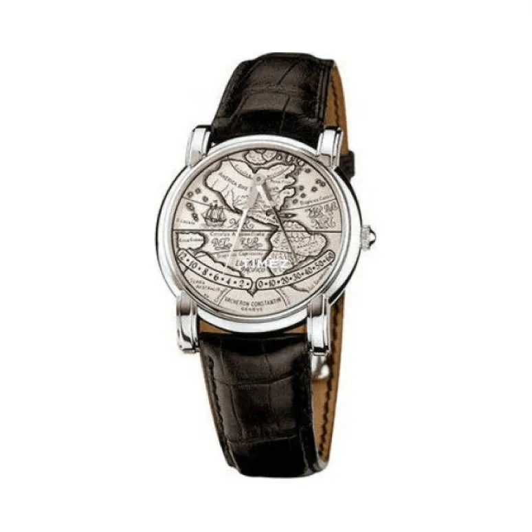 Vacheron Constantin,Other 38mm,38mm,White Gold,White,Automatic,Flyback,Retrograde,43050,43050/000P-8235