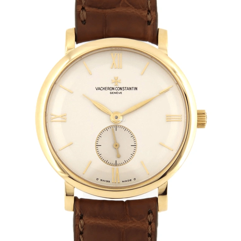 Vacheron Constantin,Patrimony 35mm,35mm,Yellow Gold,White,Handwound,40hours,In-house Caliber,81160,81160/000J-9063