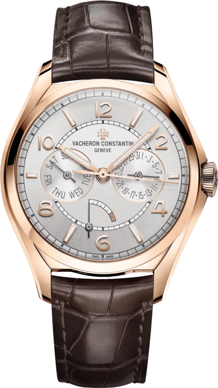 Vacheron Constantin,FiftySix 40mm,40mm,Pink Gold,Silver,Automatic,Date,Day,Power Reserve Indicator,4400E,4400E/000R-B436