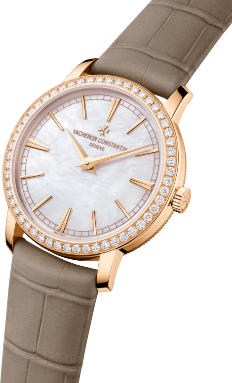 Vacheron Constantin,Traditionnelle 33mm,33mm,Pink Gold,Red Gold,Pink Red,White,Handwound,40hours,In-house Caliber,1405T,1405T/000R-B636