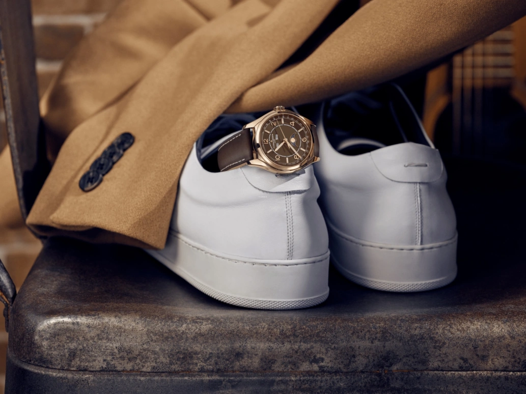 Vacheron Constantin,FiftySix 40mm,40mm,Pink Gold,Brown,Automatic,Moonphase,Month,Date,Day,40hours,In-house Caliber,4000E,4000E/000R-B065