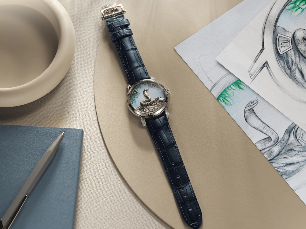 Vacheron Constantin,Métiers d'Art 40mm,40mm,Platinum,Multi-Color,Automatic,Date,Day,Anti-magnetic,snake,86073,86073/000P-H033