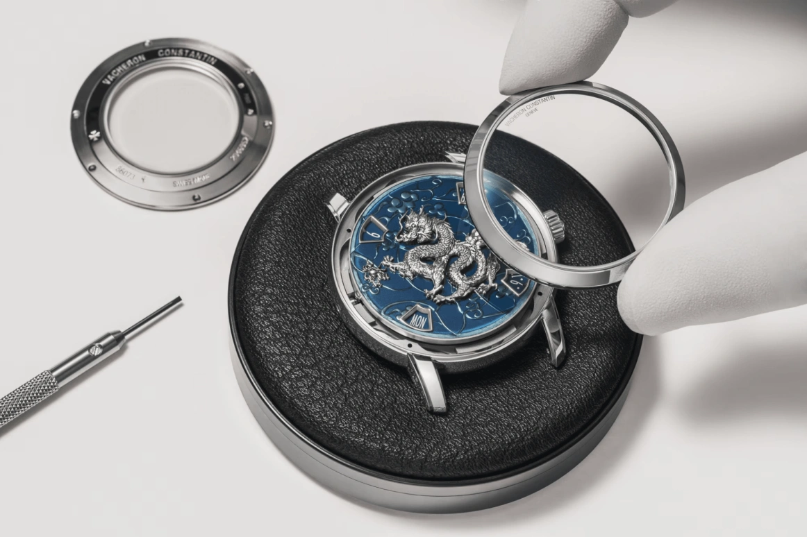 Vacheron Constantin,Métiers d'Art 40mm,40mm,Platinum,Blue,Automatic,Date,Day,Anti-magnetic,86073,86073/000P-B982