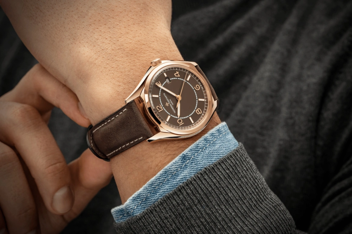 Vacheron Constantin,FiftySix 40mm,40mm,Pink Gold,Brown,Automatic,Day,48hours,4600E,4600E/000R-B576