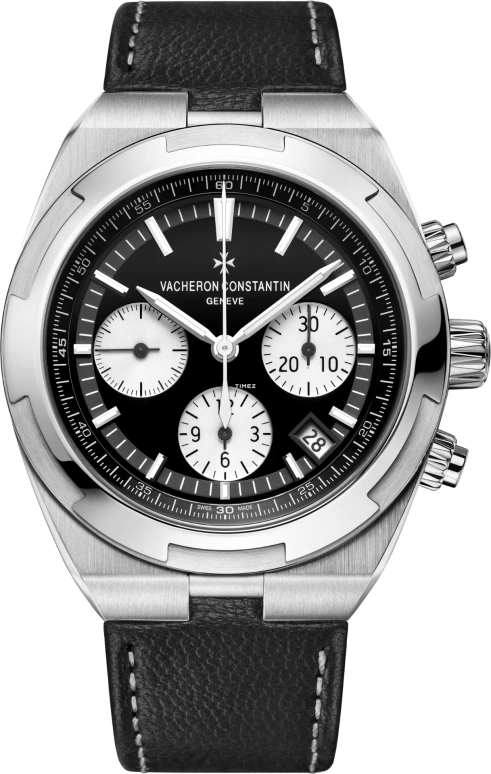 Vacheron Constantin,Overseas 42.50mm,42.50mm,Stainless Steel,Black,Automatic,Chronograph,Day,5520V,5520V/210A-B481