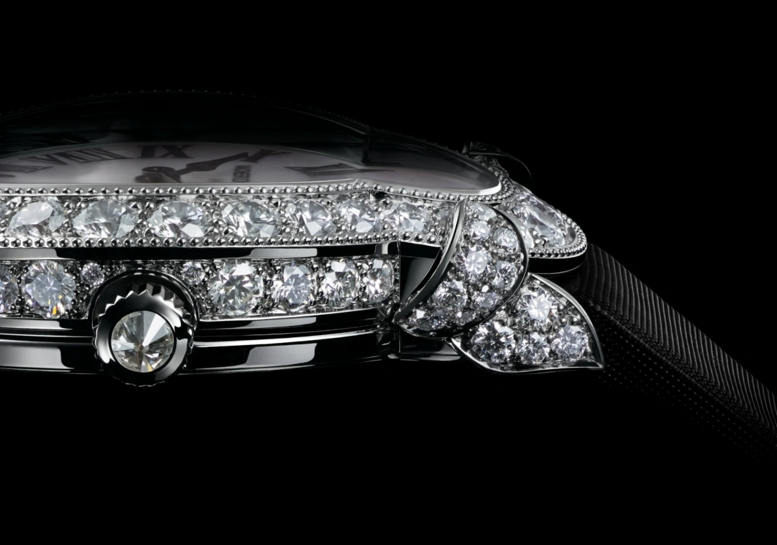 Vacheron Constantin,Heures Créatives 26.50x36mm,26.50x36mm,White Gold,White,Handwound,40hours,In-house Caliber,37640,37640/000G-B030