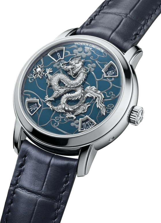 Vacheron Constantin,Métiers d'Art 40mm,40mm,Platinum,Blue,Automatic,Date,Day,Anti-magnetic,86073,86073/000P-B982