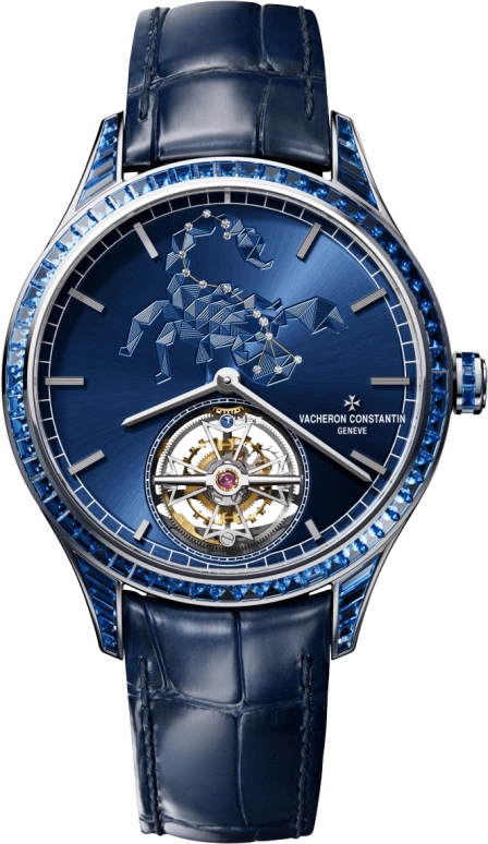 Vacheron Constantin,Métiers d'Art 39mm,39mm,White Gold,Blue,Automatic,Tourbillon,80hours,6007A,6007A/000G-H049