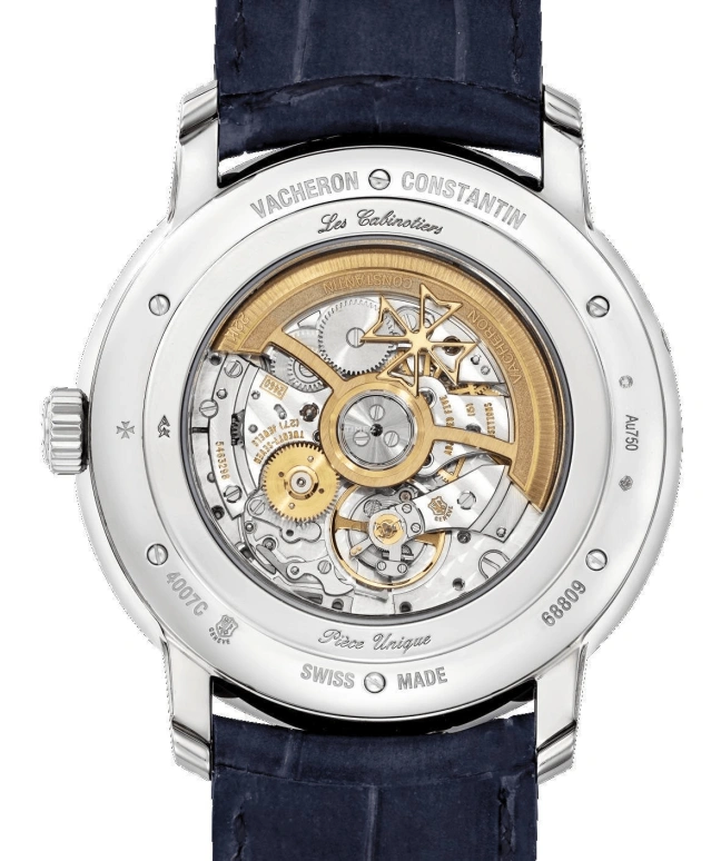 Vacheron Constantin,Artelier Cabinotiers Special Order 42mm,42mm,White Gold,Silver,Automatic,Moonphase,Perpetual Calendar,Leap Year,Month,40hours,In-house Caliber,4007C,4007C/000G-B709