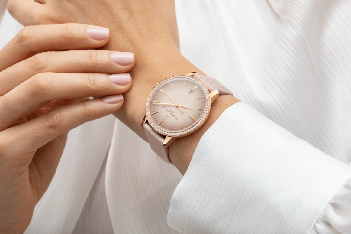 Vacheron Constantin,Patrimony 36.50mm,36.50mm,Rose Gold,Pink,Automatic,Date,40hours,4115U,4115U/000R-B907