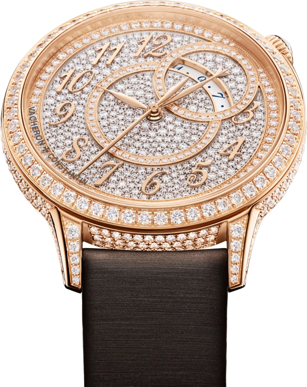 Vacheron Constantin,Égérie 35mm,35mm,Pink Gold,Red Gold,Pink Red,Automatic,40hours,In-house Caliber,4606F,4606F/000R-B648