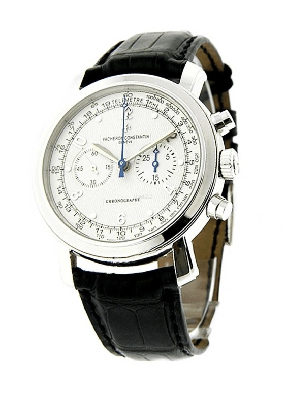 Vacheron Constantin,Malte 41.50mm,41.50mm,White Gold,Silver White,Handwound,Chronograph,48hours,47120,47120/000G-9098