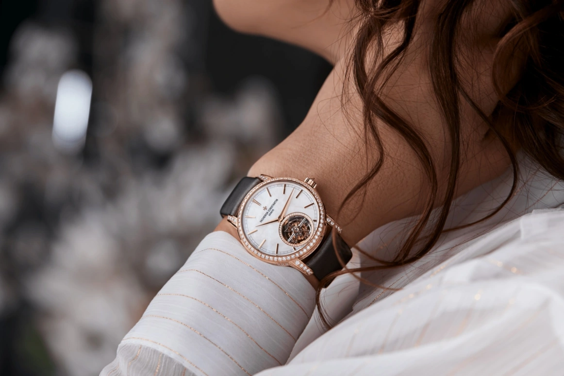 Vacheron Constantin,Traditionnelle 39mm,39mm,Pink Gold,White,Automatic,Tourbillon Escapement,80hours,6035T,6035T/000R-B634