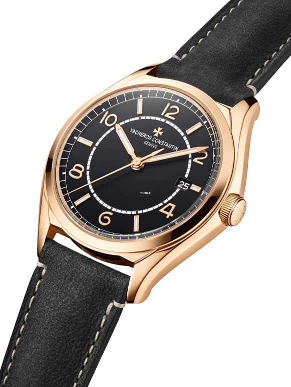 Vacheron Constantin,FiftySix 40mm,40mm,Pink Gold,Black,Automatic,Day,48hours,4600E,4600E/000R-H101
