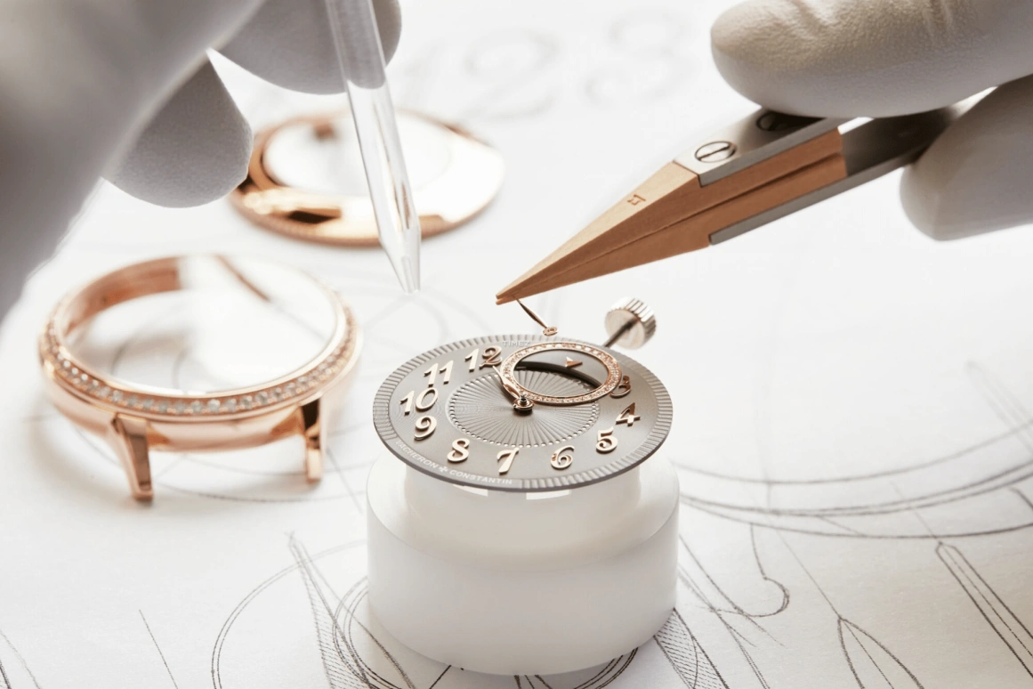 Vacheron Constantin,Égérie 35mm,35mm,Pink Gold,Red Gold,Brown,Automatic,Day,40hours,4605F,4605F/000R-B957