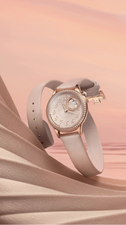 Vacheron Constantin,Égérie 30mm,30mm,Pink Gold,Red Gold,Pink Red,Pink,Quartz,74hours,In-house Caliber,1205F,1205F/000R-B984