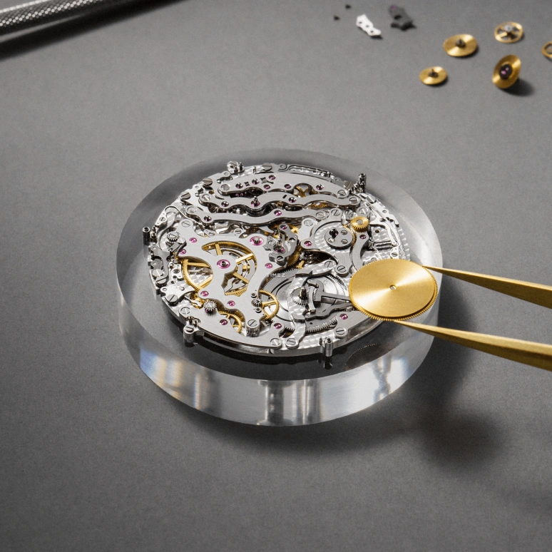 Vacheron Constantin,Artelier Cabinotiers Special Order 45mm,45mm,White Gold,Black,Grey,Handwound,Chronograph,Moonphase,Perpetual Calendar,Leap Year,72hours,In-house Caliber,9600C,9600C/000G-231C