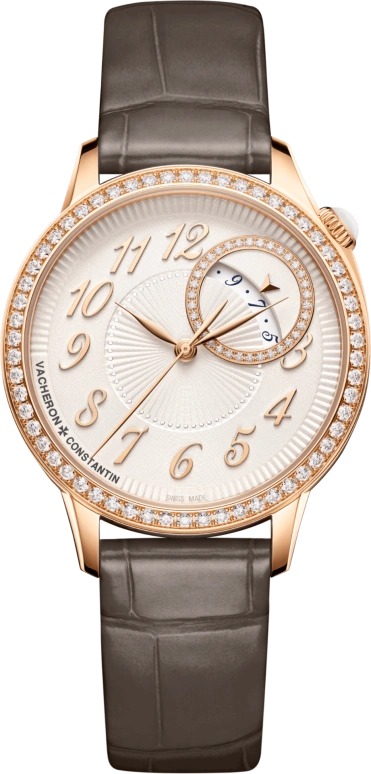 Vacheron Constantin,Égérie 35mm,35mm,Pink Gold,Silver,Automatic,Day,40hours,4605F,4605F/000R-B496
