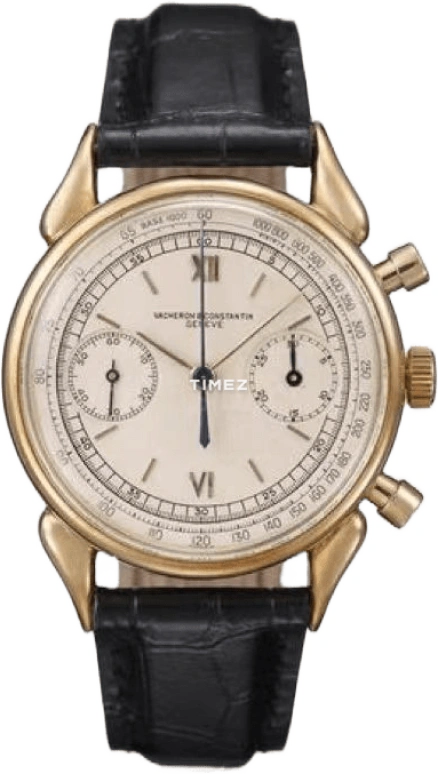 Vacheron Constantin,Historiques 38.50mm,38.50mm,Pink Gold,Rose Gold,Handwound,Chronograph,Anti-magnetic,CORNES DE VACHE