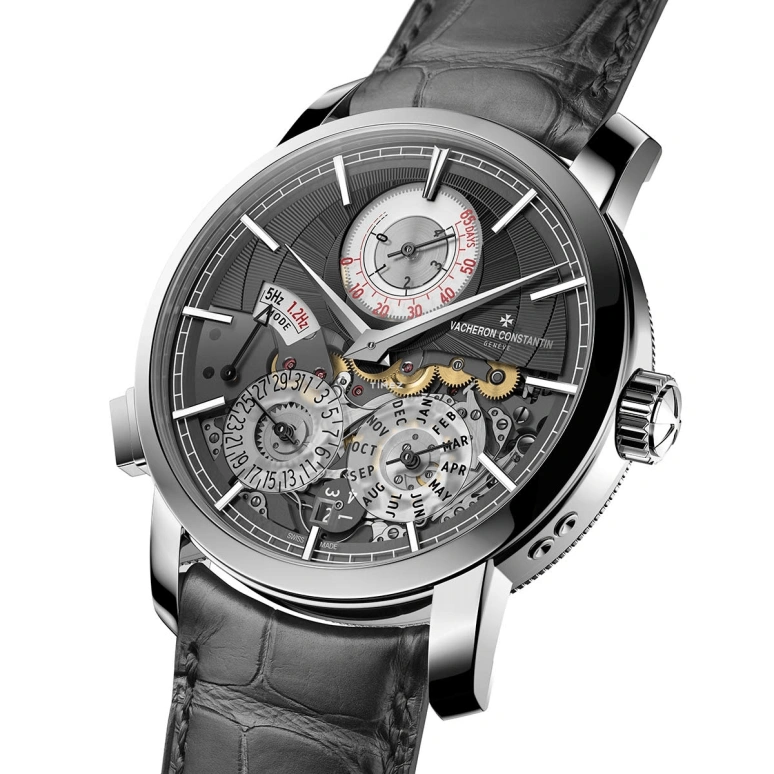 Vacheron Constantin,Traditionnelle 42mm,42mm,Platinum,Brown,Handwound,Perpetual Calendar,Leap Year,Month,Day,60hours,In-house Caliber,3200T,3200T/000P-B578